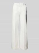 Wide leg jeans met steekzakken