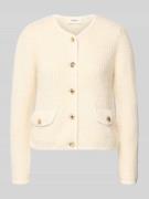 Gebreid jack van alpacamix met knoopsluiting, model 'HARRY'