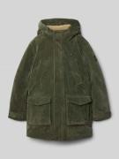 Regular fit parka met capuchon, model 'CORDUROY'