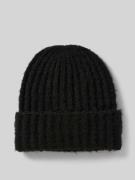 Ribgebreide beanie, model 'PYRON'