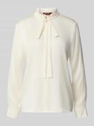 Regular fit blouse van zijdemix, model 'GILLES'