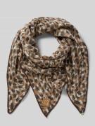 Sjaal met wolgehalte