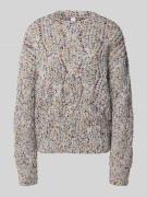 Gebreide pullover met ronde hals, model 'Confetti'