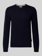 Gebreide pullover van wolmix, model 'KARL'