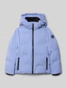 Regular fit gewatteerd jack met capuchon, model 'MUYLA'