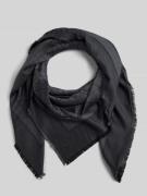 Sjaal met all-over logoprint, model 'Tonal'