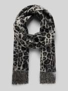 Sjaal met franjes, model 'Cashmink'