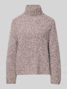 Gebreide pullover van een mix van wol en katoen, model 'VARISA'