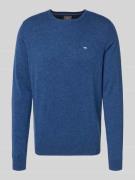 Regular fit pullover met kasjmier, model 'Merino'