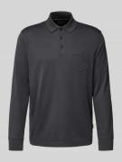 Poloshirt met labelstitching