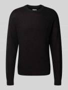 Gebreide pullover met ronde hals, model 'KAITO'