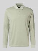 Poloshirt met labelstitching