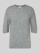Regular fit pullover in gebreide look, model 'Omea'