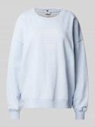 Oversized sweatshirt met ronde hals