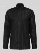 Slim fit zakelijk overhemd met kentkraag