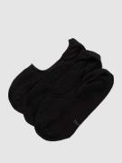 Kousenvoetjes in gemêleerde look in een set van 3 paar