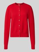 Gebreid jack met ronde hals, model 'TARA'