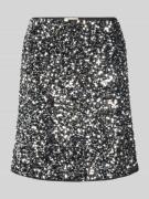 Minirok met pailletten, model 'LUNE'