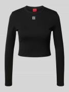 Regular fit shirt met lange mouwen van katoenmix, model 'DAFILOMENA'