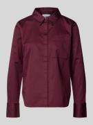 Regular fit overhemdblouse met borstzak, model 'September'