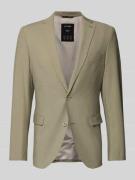 Slim fit colbert met schoudervullingen