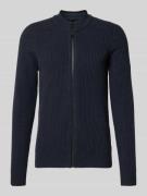 Gebreid jack met ritssluiting