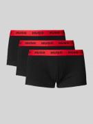 Boxershort met labeldetails in een set van 3 stuks