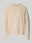 Gebreide pullover met ribboorden, model 'SAMELODY'