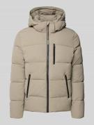 Gewatteerd jack met ritszakken, model 'BAZON'