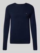 Regular fit gebreide pullover van het fijnste wol