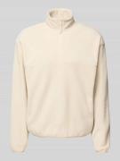 Fleecepullover met schipperskraag