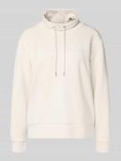 Relaxed fit pullover met statementprint