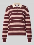 Gebreide pullover met polokraag