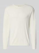 Regular fit gebreide pullover van zuiver katoen