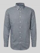 Regular fit zakelijk overhemd van katoen