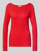 Slim fit shirt met lange mouwen van puur katoen