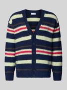 Relaxed fit gebreid jack met wol