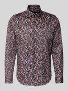 Regular fit vrijetijdsoverhemd met kentkraag, model 'trostol'