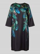 Relaxed fit jurk met fotoprint