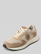 Lage sneaker in wildleerlook, model 'VINSTON'