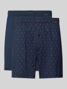 Boxershort met elastische band in een set van 2 stuks