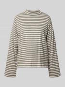 Regular fit shirt met lange mouwen van puur katoen