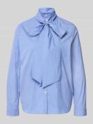 Regular fit strikblouse met knoopsluiting