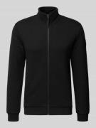 Loose fit sweatjack van katoenmix