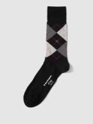 Sokken met ruitmotief, model 'KING'