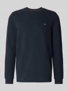Pullover met labelpatch