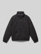 Regular fit bomberjack met verborgen capuchon