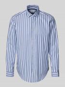 Regular fit zakelijk overhemd van katoen met kentkraag