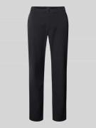 Slim fit pantalon met achterzakken, model 'Pantaloni'