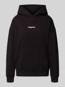 Oversized hoodie met kangoeroezak, model 'AVERSA'